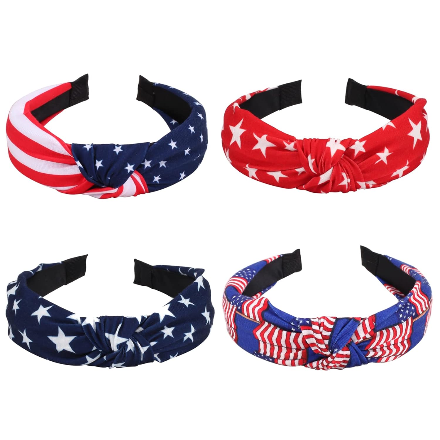 Ardorchid USA Flag Headbands American Patriotic Independence Day 4th of July Christmas Headband Hair Hoop for Women Girls from Amazon