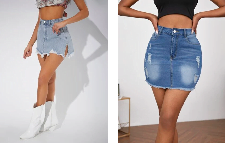 Shein-denim-skirt-for-women