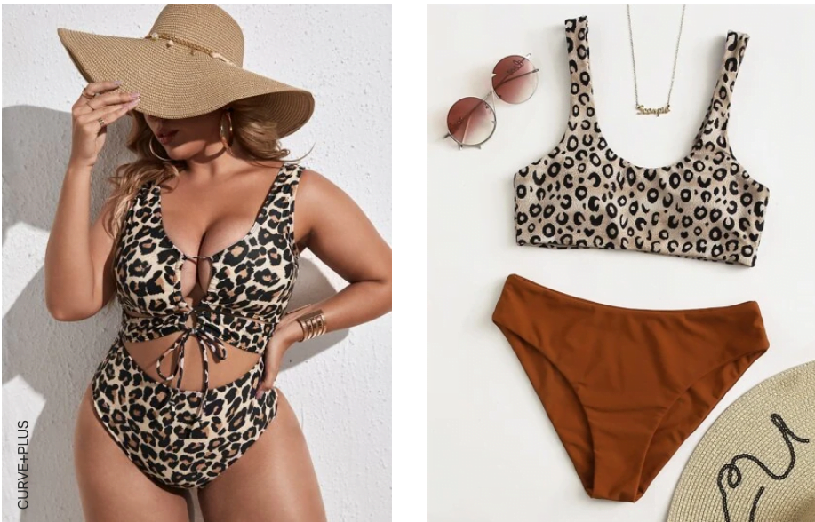 SHEIN-leopard-swimsui