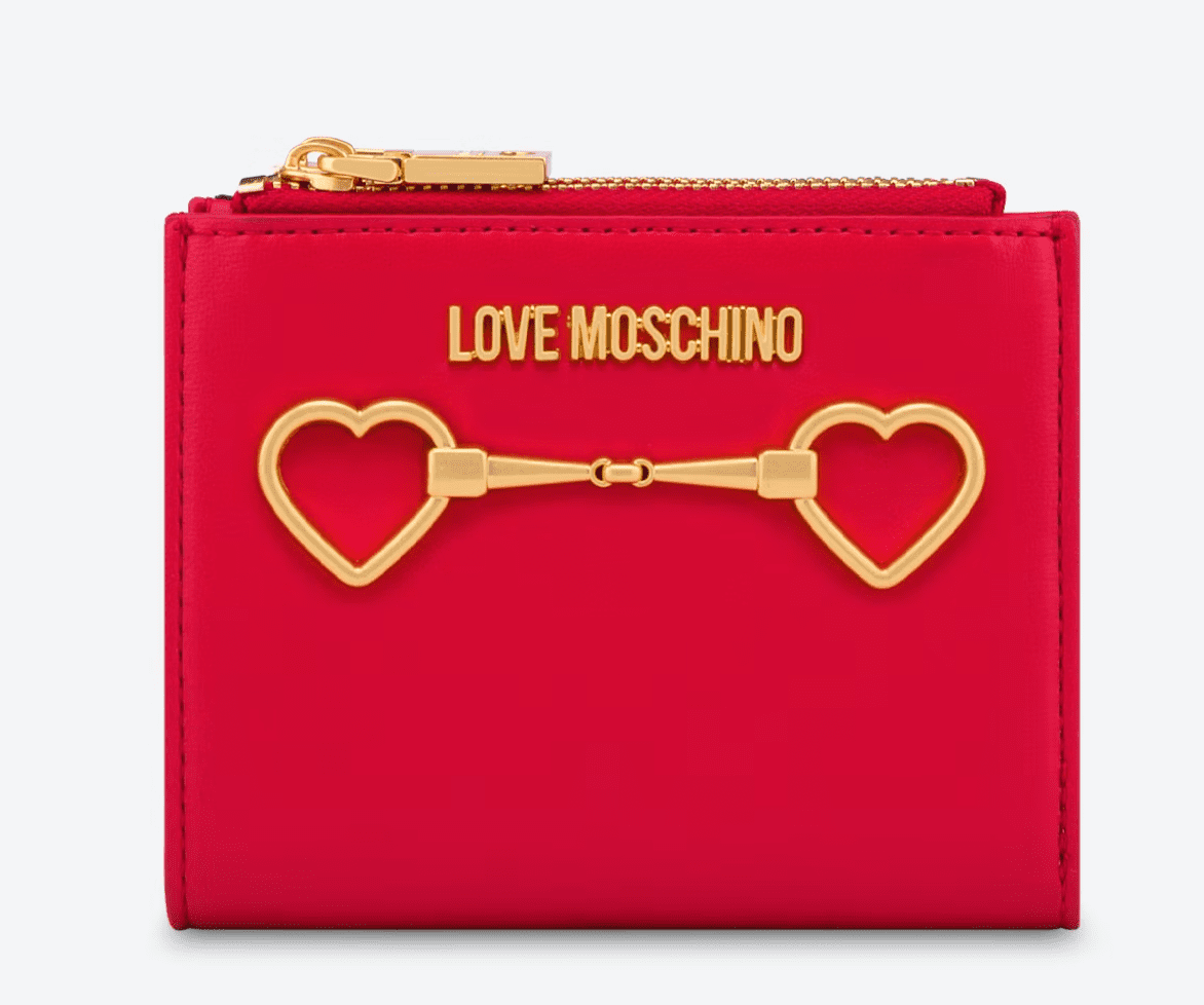 HEART BIT WALLET From Moschino