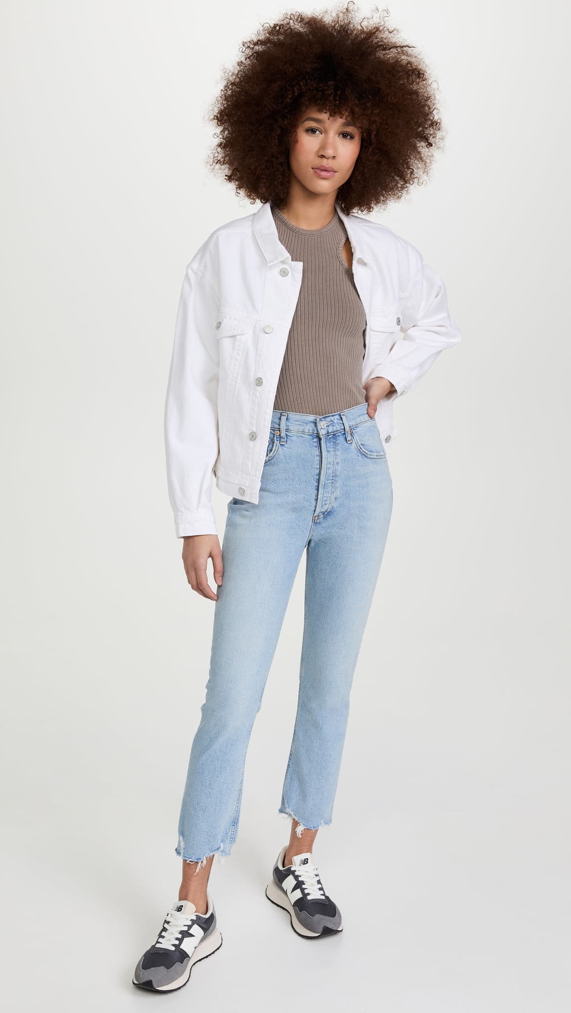 AGOLDE Charli Oversized Denim Jacket