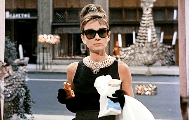 Holly Golightly in Breakfast at Tiffany's