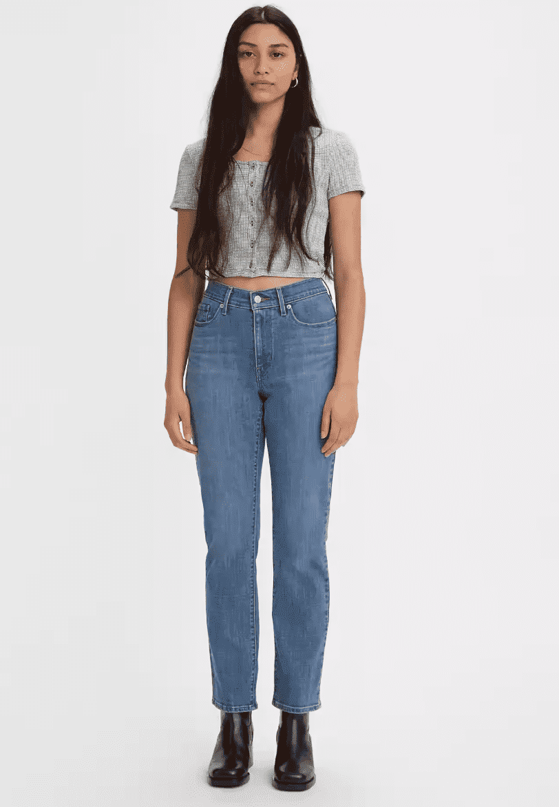 CLASSIC STRAIGHT FIT WOMEN'S JEANS