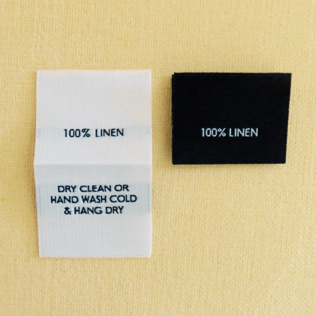 linen labels