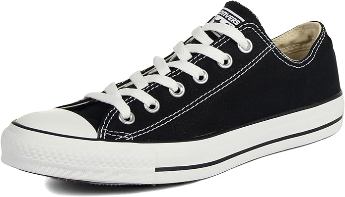 Converse Unisex Chuck Taylor All Star Ox Low Top Classic Black Sneakers - 6 Men 8 Women Amazon