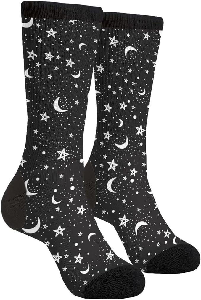 LUMANSITTER Novelty Fun Crew Socks Fashion Comfortable Men And Women Crazy Dress Socks Amazon