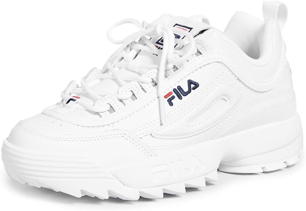 Fila Women's Disruptor Ii Premium Comfortable Sneakers from Amazon