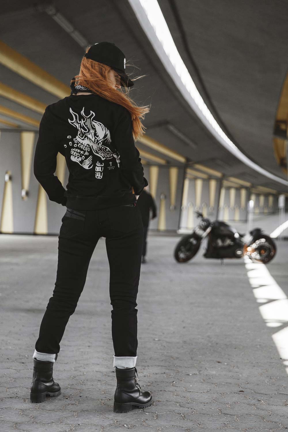KISSAKI BLACK – Women’s Motorcycle Jeans Slim-Fit Dyneema®