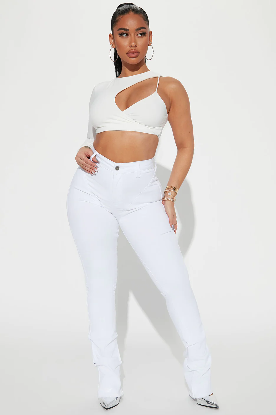 See-Me-High-Rise-Stacked-Straight-Leg-Jeans-White-FashionNova