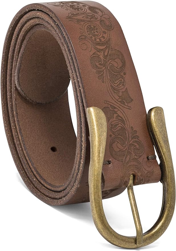 Timberland Women's Casual Leather Belt for Jeans Amazon