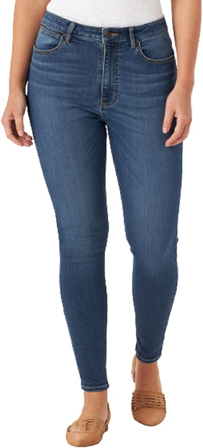 Wrangler Women's High Rise Unforgettable Skinny Jean Amazon