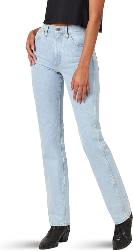 Wrangler womens Cowboy Cut Slim Fit Natural Rise Waist Jeans Amazon
