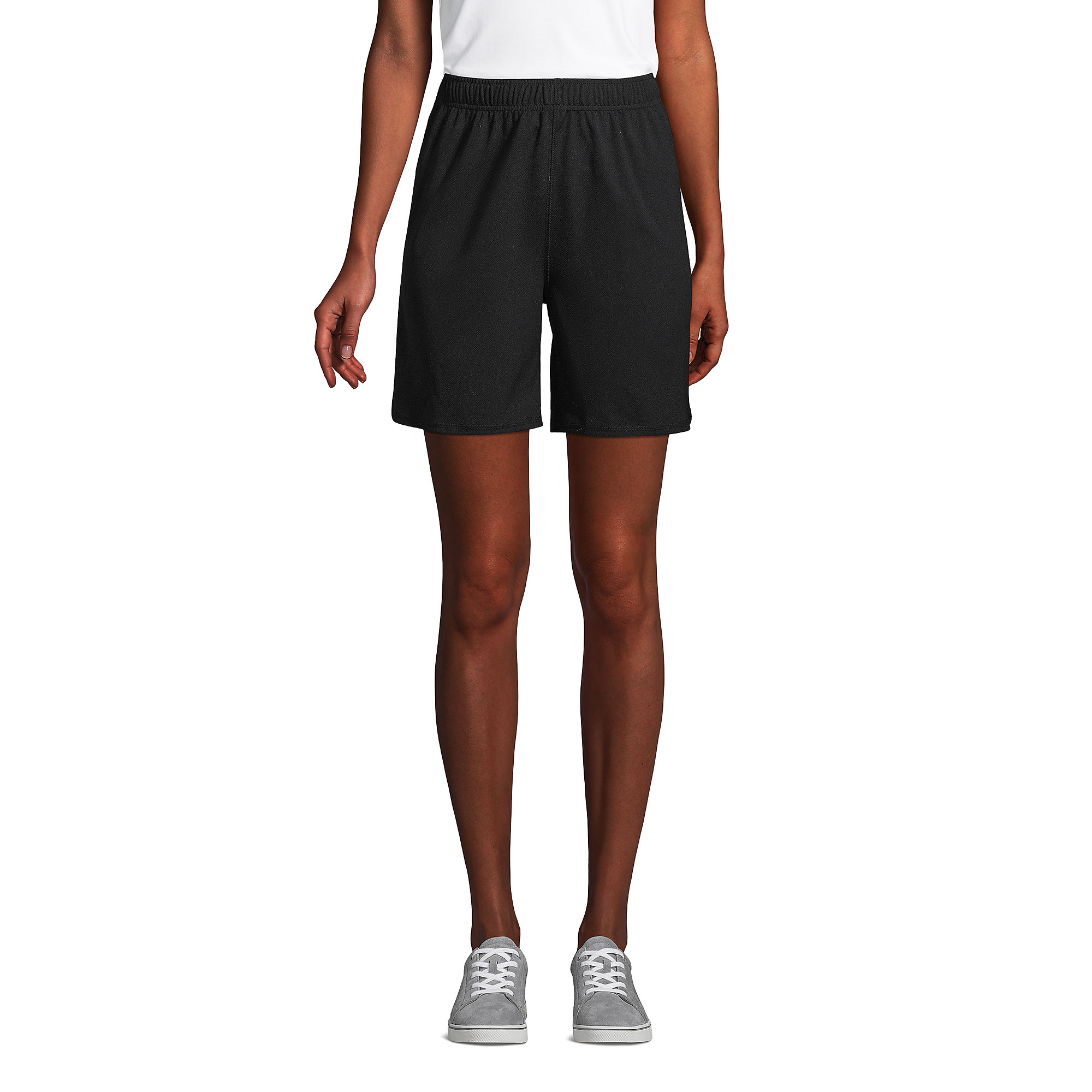 LANDS END Womens Mesh Gym Shorts