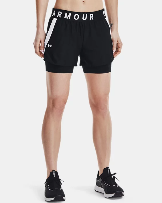 Under Armour Women's UA Play Up 2-in-1 Shorts front